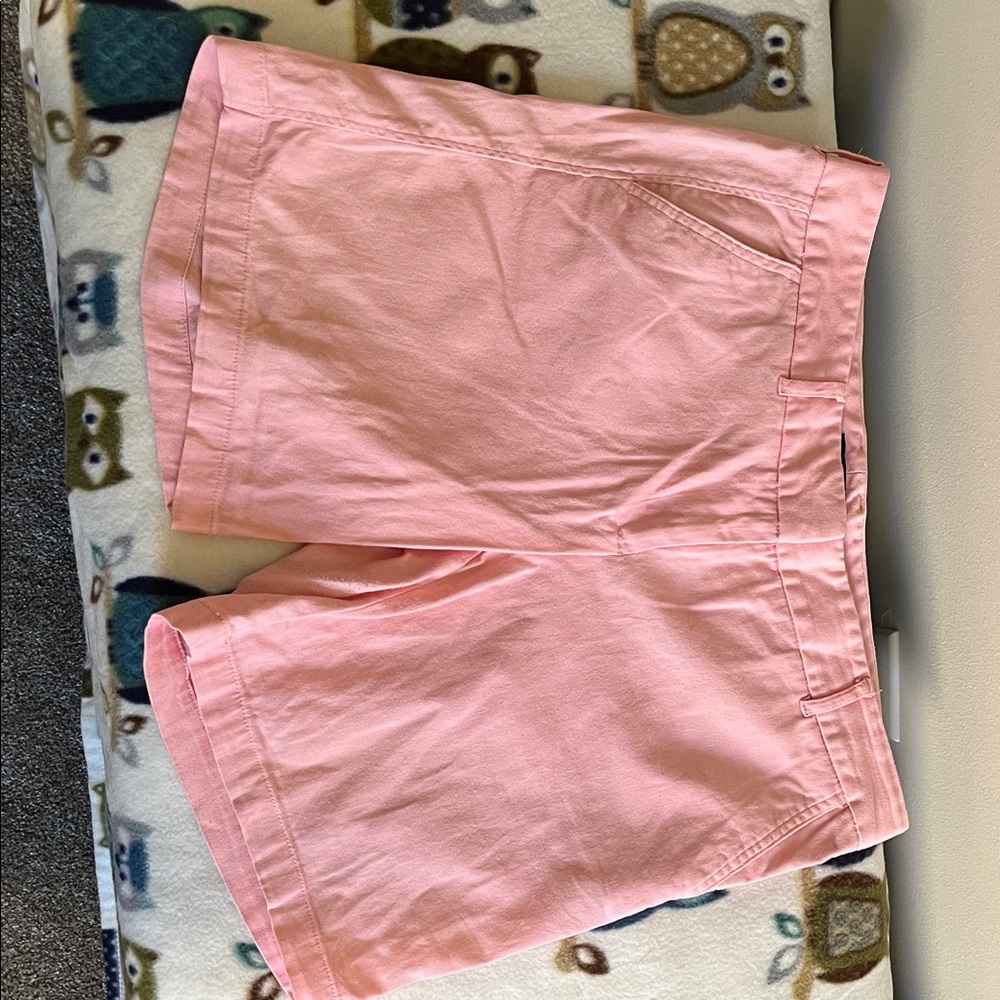 Pink Bermuda Shorts with Relaxed Fit
